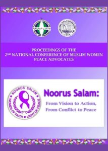 Proceedings of the 2nd National Conference of Muslim Women Peace Advocates